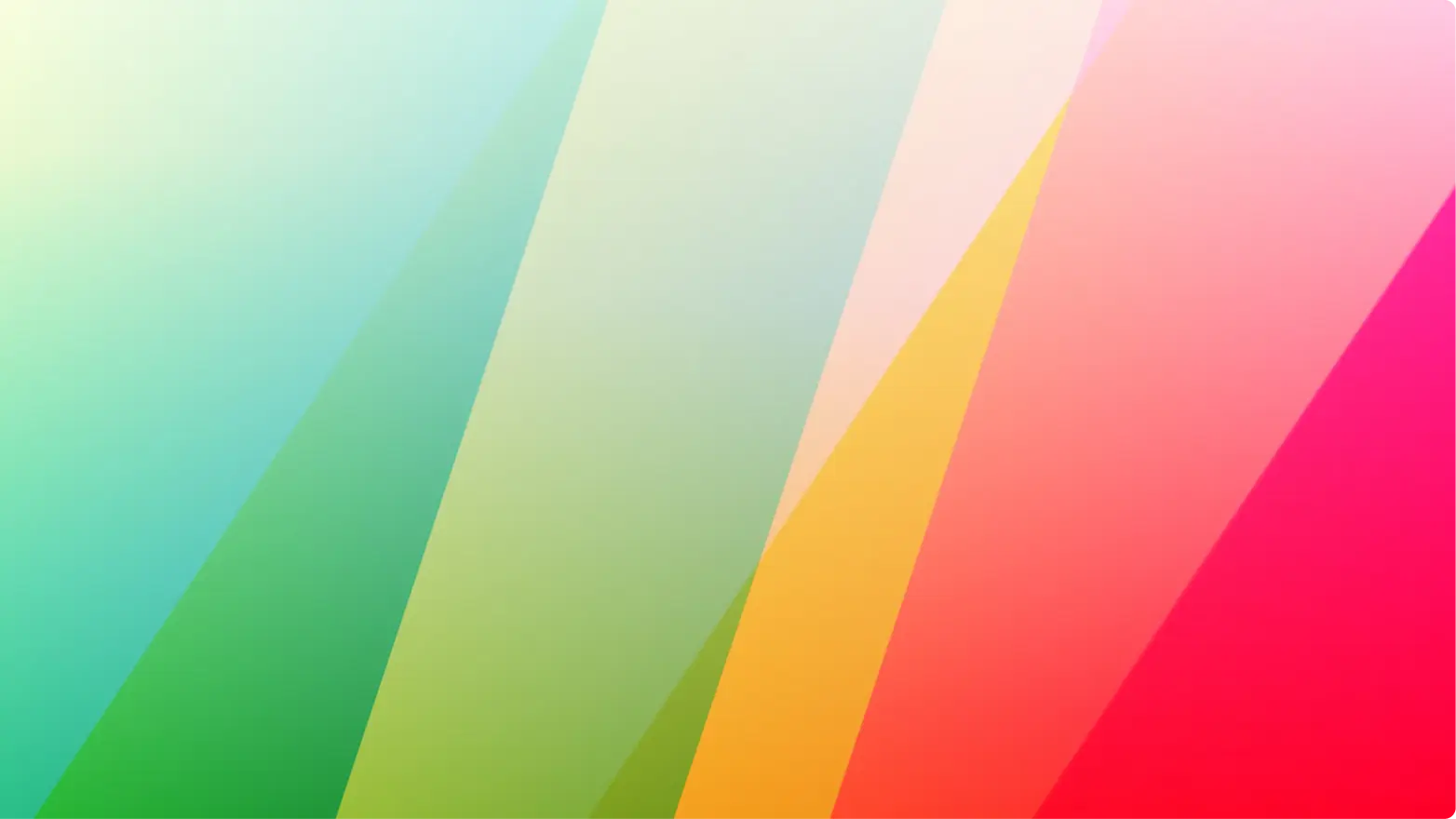 Multicolored striped gradient background.